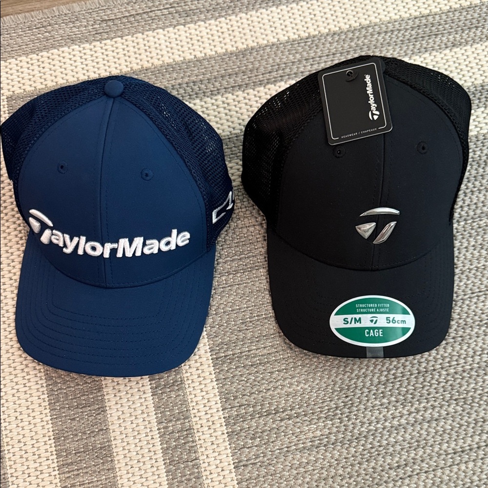 TaylorMade Navy and Black Tour Ed Golf Caps